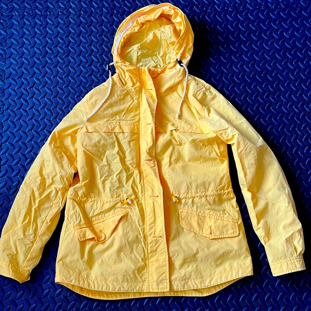 J crew rain coat